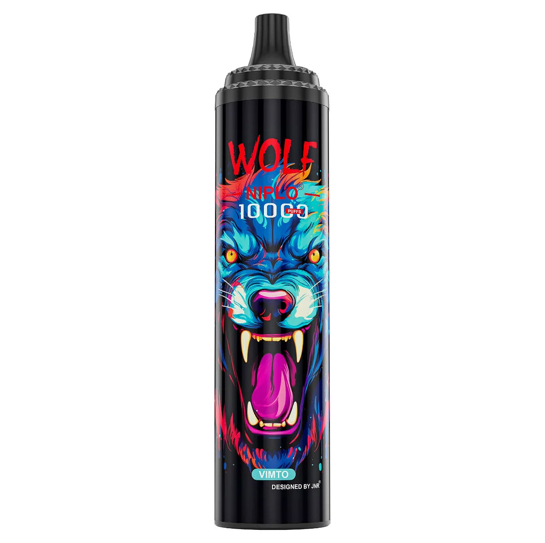JNR Wolf 5% Disposable 10000 Puffs Available 19 Flavors