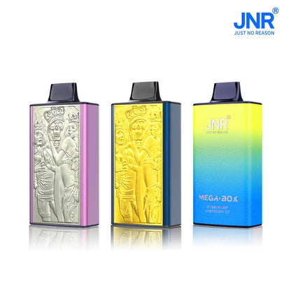 JNR Mega Box 25000 Puffs Disposable Vape（10 PCS) 20 Flavors