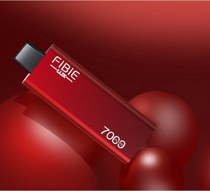 STRAWBERRY-BANANA -FIBIE 7000 Puffs Disposable Vapor Wands(7000 PUFFS)