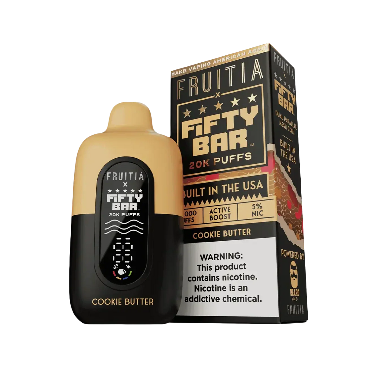 Fifty Bar X Fruitia 20K Disposable Vape