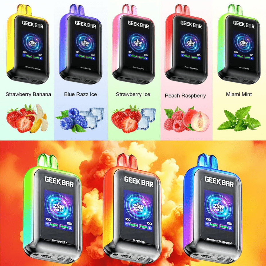 Geek Bar Skyview 25K Disposable Vape - Strawberry Banana