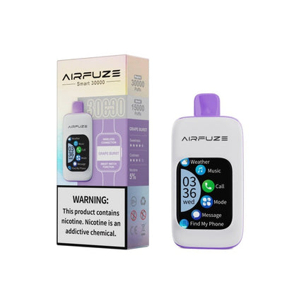 Airfuze 30K Disposable Vape 5% 20ml