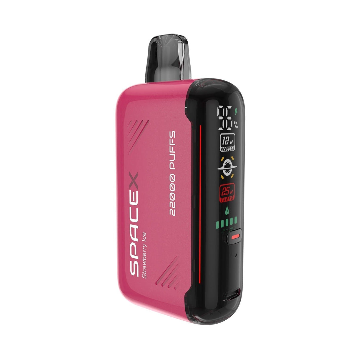 VAPME Spacex 22000 Puffs Digital Screen 0% 2% 3% 5% Low Nicotine Original Factory Bulk Buy Rechargeable Disposable Vapes Pen Wholesale