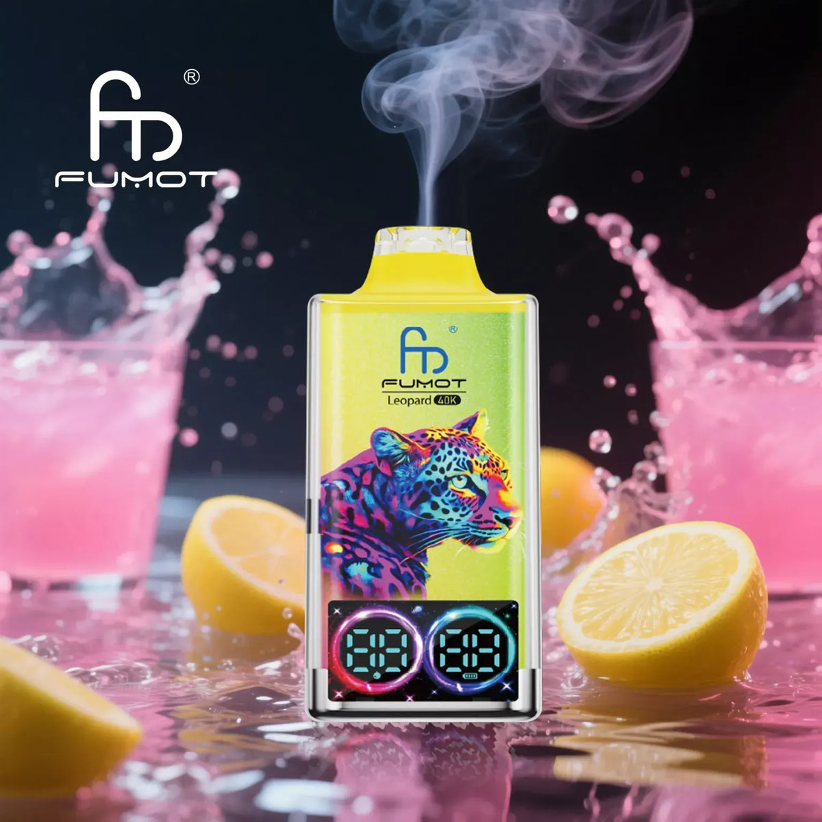 Fumot Leopard 40K Puffs Low Nicotine Bulk Buy Wholesale Authentic Disposable Vapes