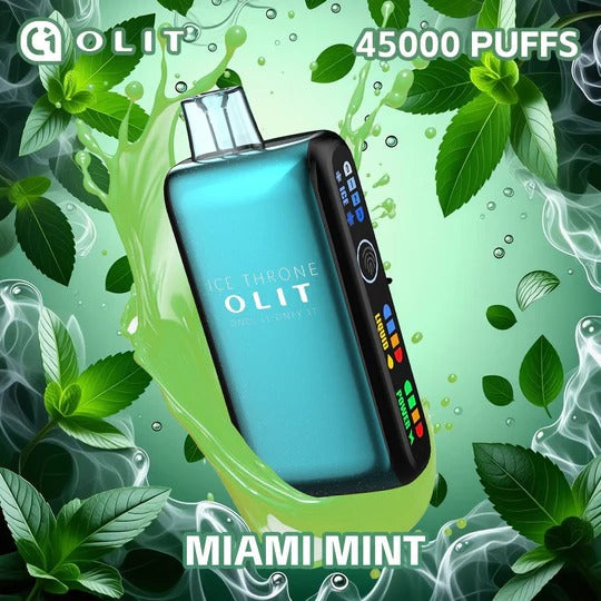 olit ice throne 45k Olit Ice Throne 45000 Disposable Vape 30ml 5%