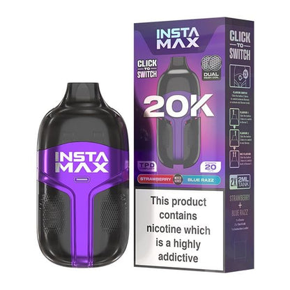 Insta Max 20K Puff Disposable Vape  dual-flavour ， 20000 puffs 650 mAh