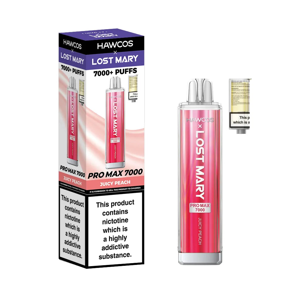 HAWCOS x Lost Mary Pro Max 7000 Disposable Vape