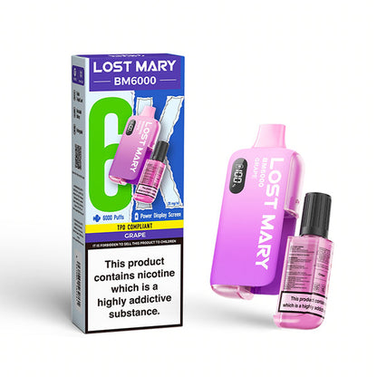 Lost Mary BM6000 Prefilled Vape Kit