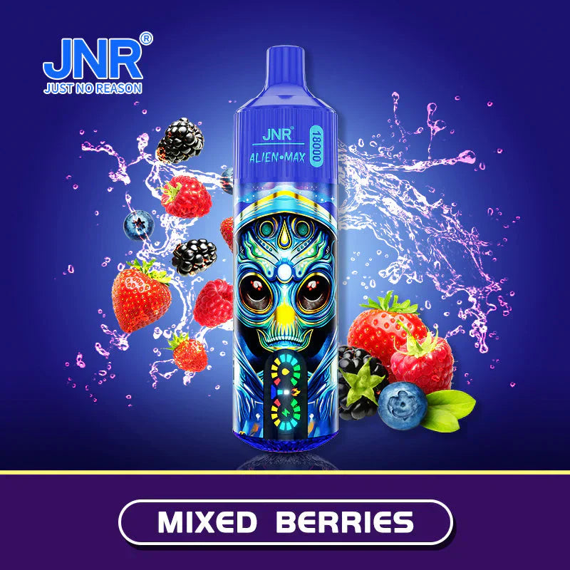 JNR Alien Max 18000 Puffs Disposable Vape 850mAh 28ml 21 Flavors