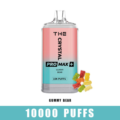 WGA Crystal Pro Max Plus 10000 Puffs Disposable Vape 25ml 550mAh 10 Flavors