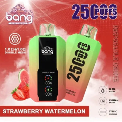 Bang King Double Crystal 25000 Puffs Vape 25K Disposable Vape Pen E Cigarette Prefilled 25ml 650mAh 25K Puff Disposable Vape | 30ml Capacity | Double Mesh Coil