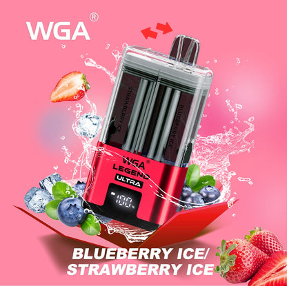 WGA 30000 Puffs Dual Flavors Disposable Vape   20ml+2ml  650mAh 15 flavors
