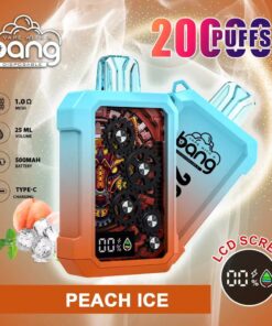 Bang King Double Crystal 20000 Puffs Vape 20K Disposable Vape Pen E Cigarette Prefilled-500mAh Battery, 25ml E-liquid, Multiple Nicotine 12 Flavors