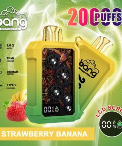 Bang King Double Crystal 20000 Puffs Vape 20K Disposable Vape Pen E Cigarette Prefilled-500mAh Battery, 25ml E-liquid, Multiple Nicotine 12 Flavors