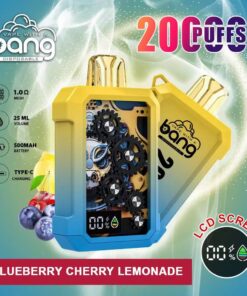 Bang King Double Crystal 20000 Puffs Vape 20K Disposable Vape Pen E Cigarette Prefilled-500mAh Battery, 25ml E-liquid, Multiple Nicotine 12 Flavors