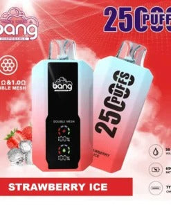 Bang King Double Crystal 25000 Puffs Vape 25K Disposable Vape Pen E Cigarette Prefilled 25ml 650mAh 25K Puff Disposable Vape | 30ml Capacity | Double Mesh Coil