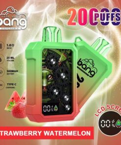 Bang King Double Crystal 20000 Puffs Vape 20K Disposable Vape Pen E Cigarette Prefilled-500mAh Battery, 25ml E-liquid, Multiple Nicotine 12 Flavors