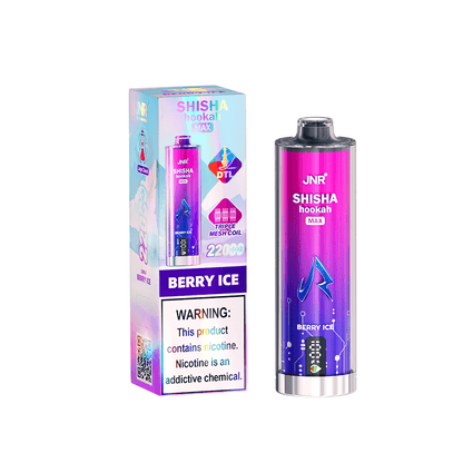 JNR Shisha 12000 Puffs Disposable Vape 24ml 750mah 10 Flavors
