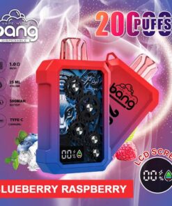 Bang King Double Crystal 20000 Puffs Vape 20K Disposable Vape Pen E Cigarette Prefilled-500mAh Battery, 25ml E-liquid, Multiple Nicotine 12 Flavors