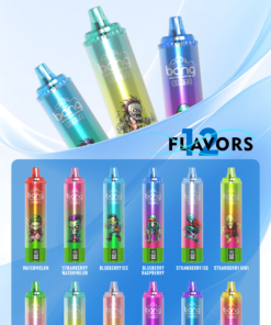 Bang King Double Crystal 20000 Puffs Vape 20K Disposable Vape Pen E Cigarette Prefilled-500mAh Battery, 25ml E-liquid, Multiple Nicotine 12 Flavors