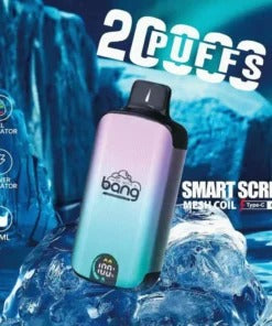 Bang King Double Crystal 20000 Puffs Vape 20K Disposable Vape Pen E Cigarette Prefilled-500mAh Battery, 25ml E-liquid, Multiple Nicotine 12 Flavors