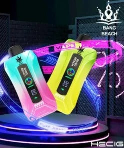 Bang King Double Crystal 20000 Puffs Vape 20K Disposable Vape Pen E Cigarette Prefilled-500mAh Battery, 25ml E-liquid, Multiple Nicotine 12 Flavors