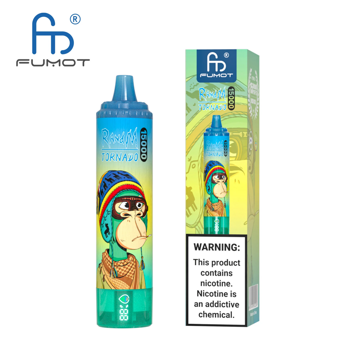 Randm Tornado 15000 Puffs Disposable Vape  25ml 850mah 41 Flavors