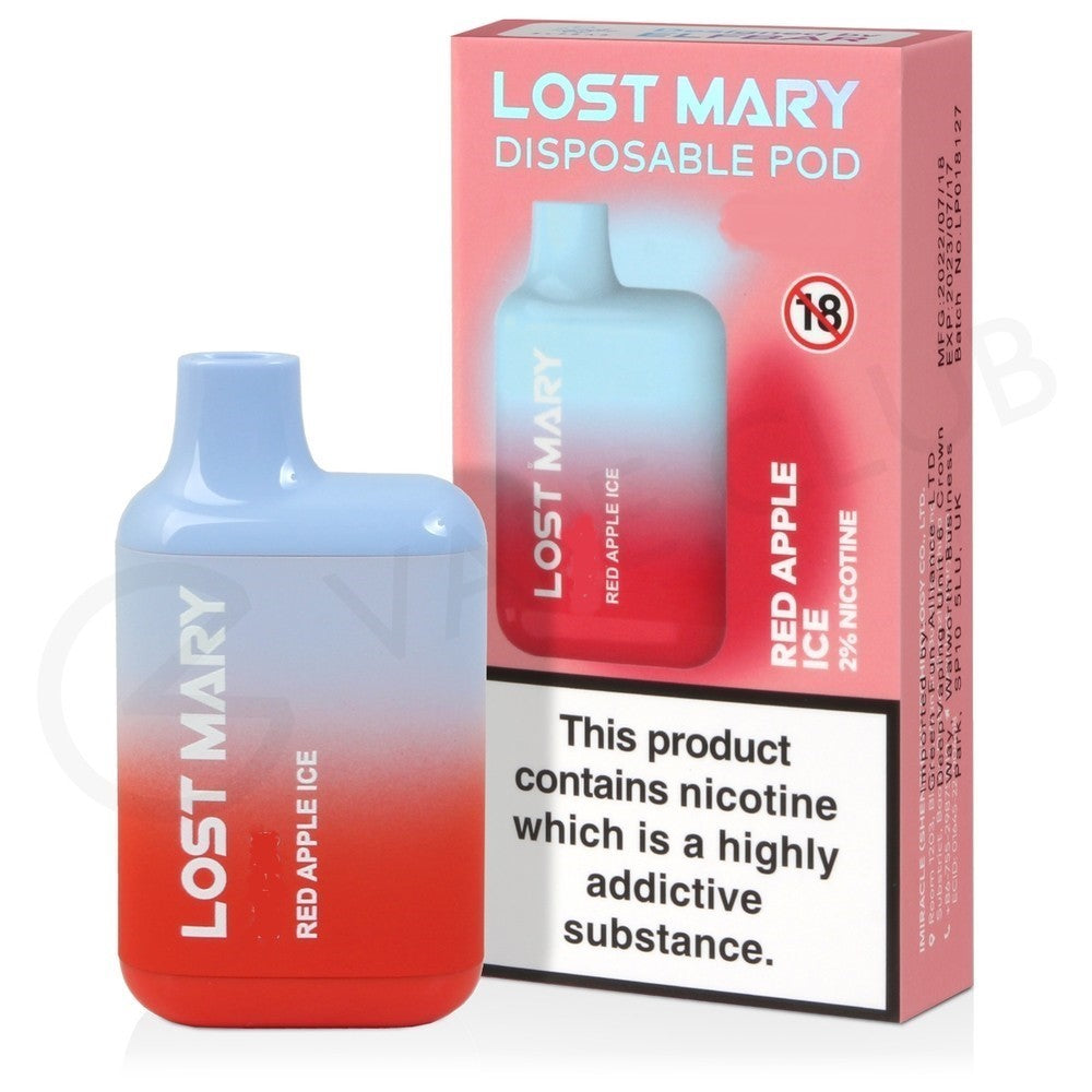 Lost Mary 3500 Puffs Disposable Vapes Pen Bar