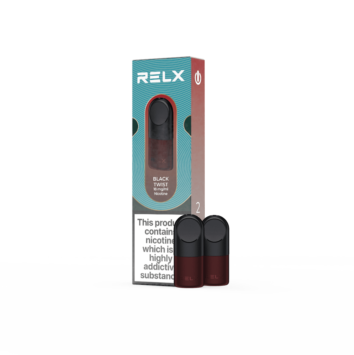 RELX Pod Black Twist