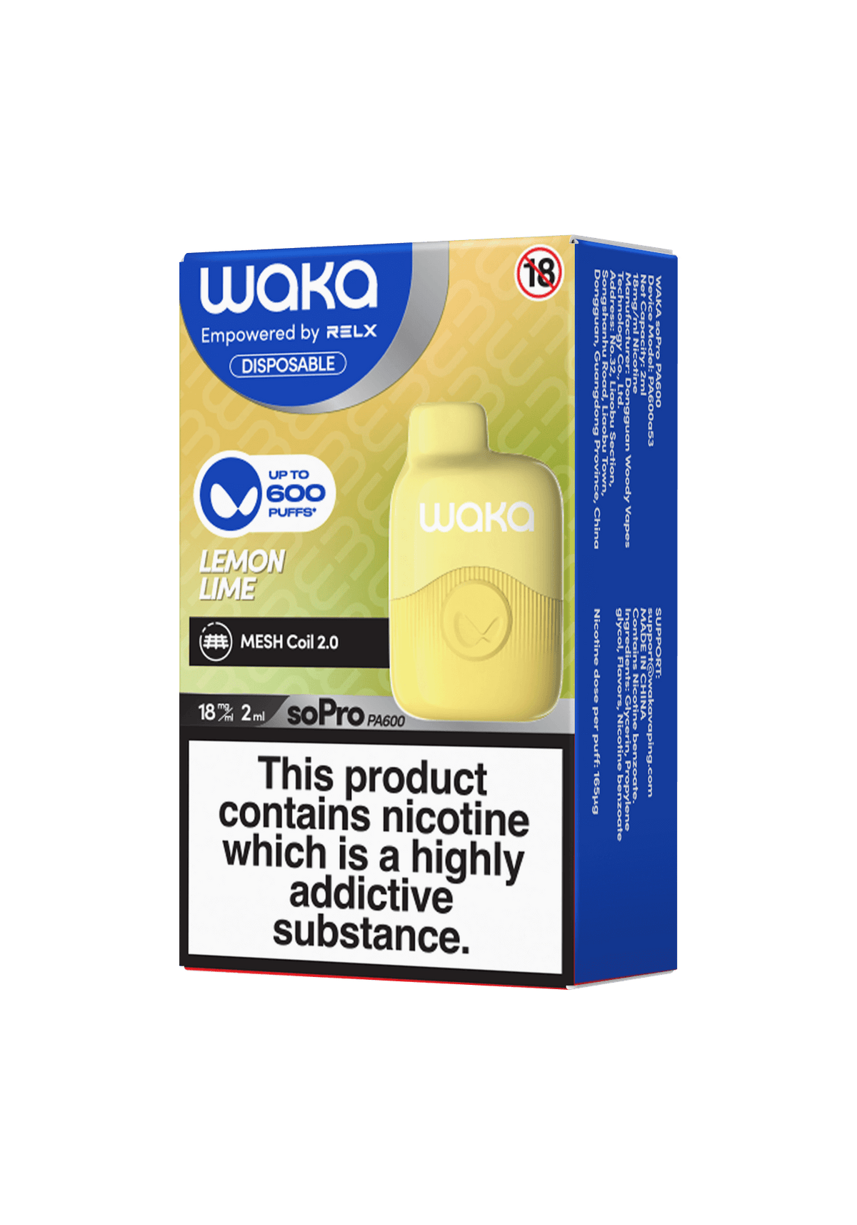 WAKA soPro PA600 | GOALS BAR FREE GIFT