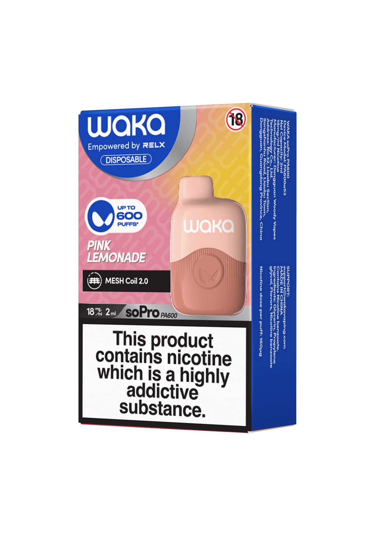 WAKA soPro PA600 | GOALS BAR FREE GIFT