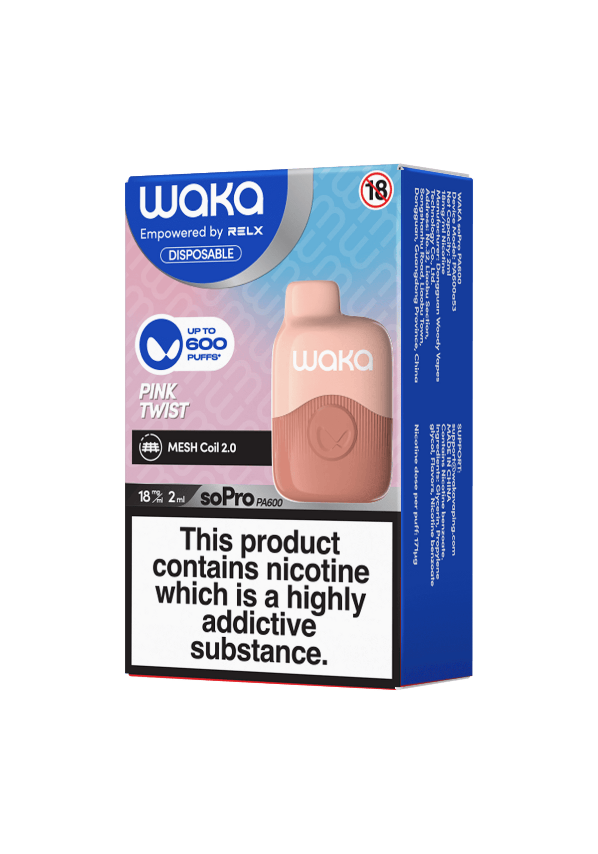 WAKA soPro PA600 | GOALS BAR FREE GIFT