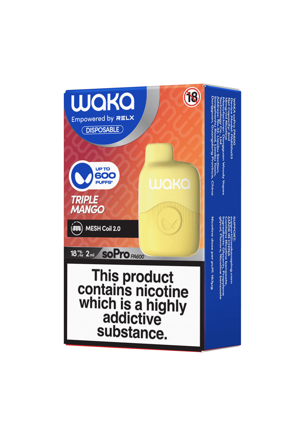 WAKA soPro PA600 | GOALS BAR FREE GIFT