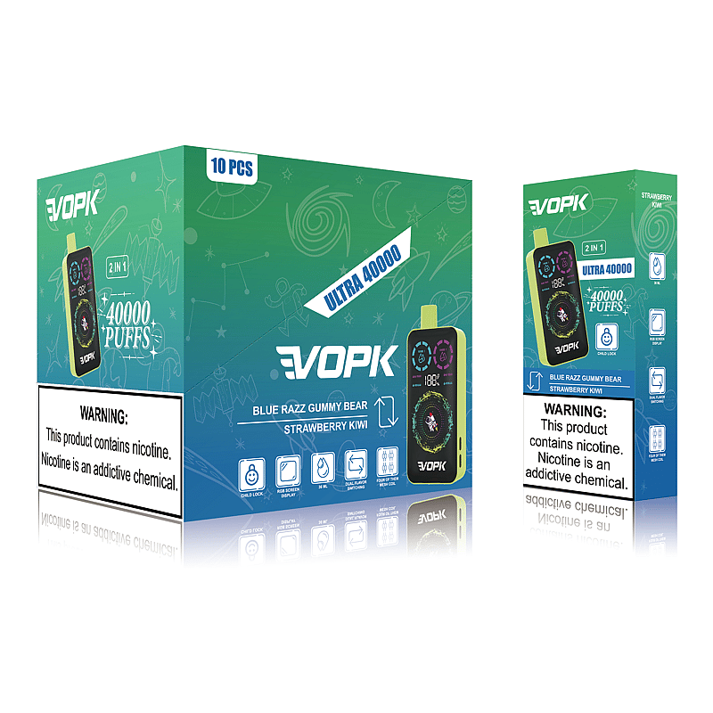 VOPK ULTRA 40000 Puffs Double Taste Disposable Vape – Advanced Features for Maximum Enjoyment