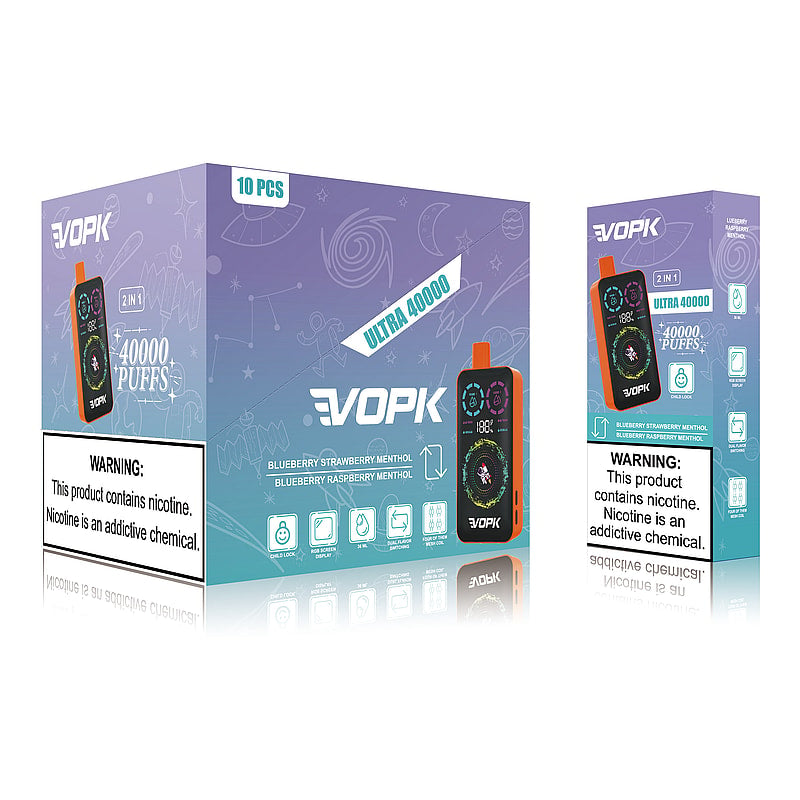 VOPK ULTRA 40000 Puffs Double Taste Disposable Vape – Advanced Features for Maximum Enjoyment