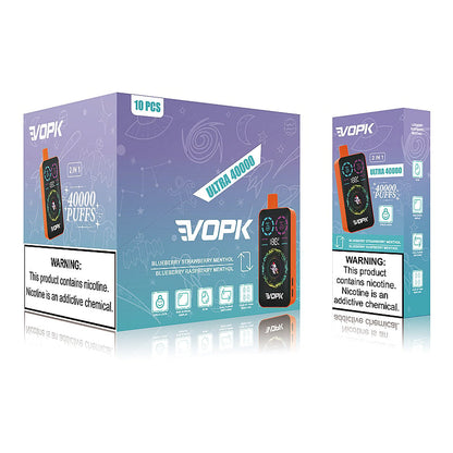 VOPK ULTRA 40000 Puffs Double Taste Disposable Vape – Advanced Features for Maximum Enjoyment