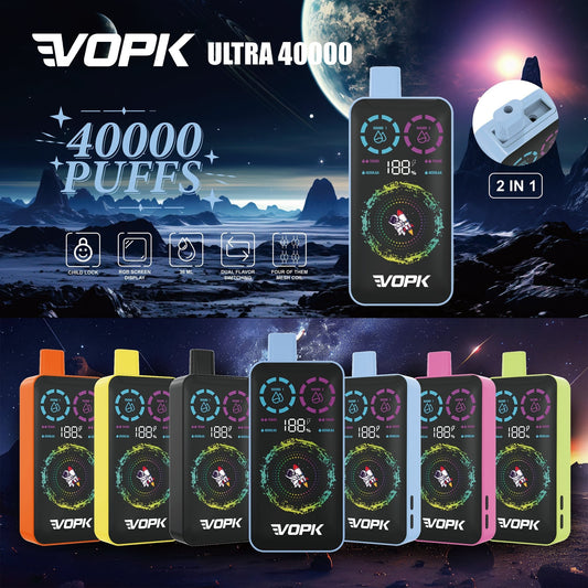 VOPK ULTRA 40000 Puffs Double Taste Disposable Vape β Advanced Features for Maximum Enjoyment