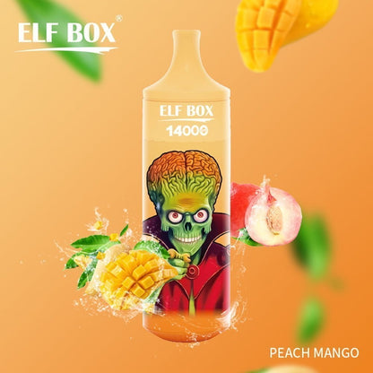 ELF BOX 14000 Puffs 0% 2% 5% Nicotine Rechargeable Disposable Pod