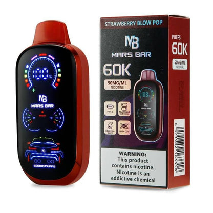 Mars Bar 60K Disposable Vape 25ml 5%