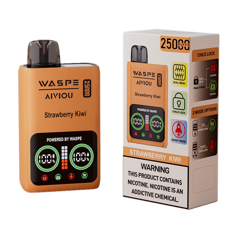 WASPE  Aiviou 25000 Puffs Disposable Vape 25ml 650mah 10 Flavors