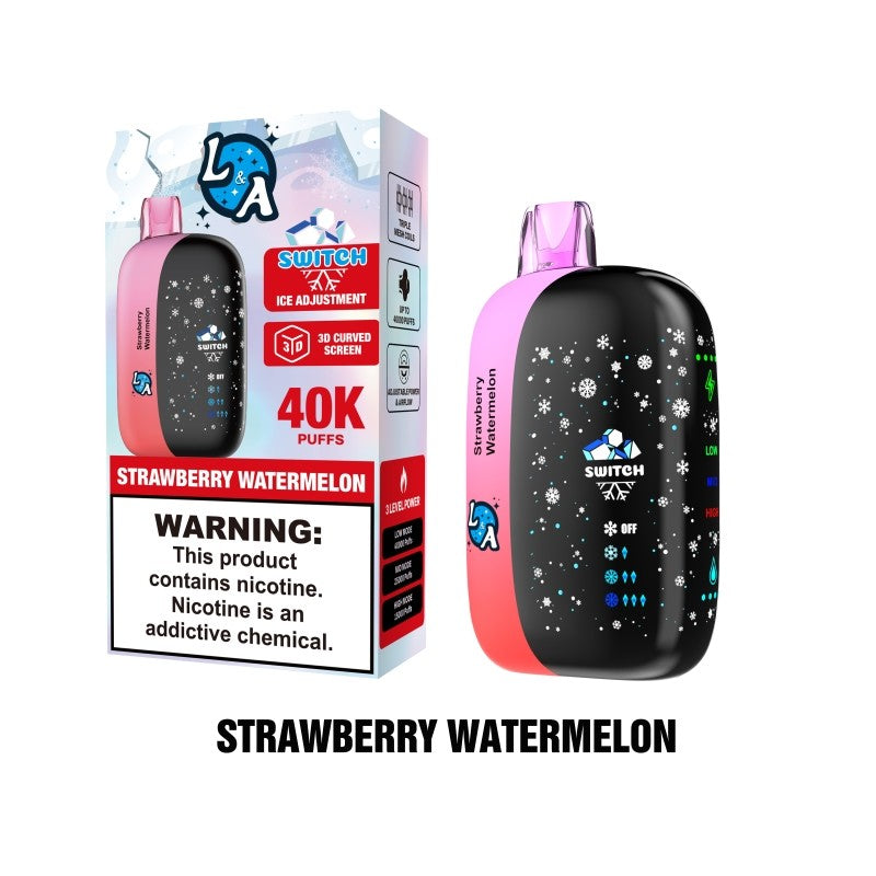 L&A Switch 40K Ice Control Disposable Vape 5%