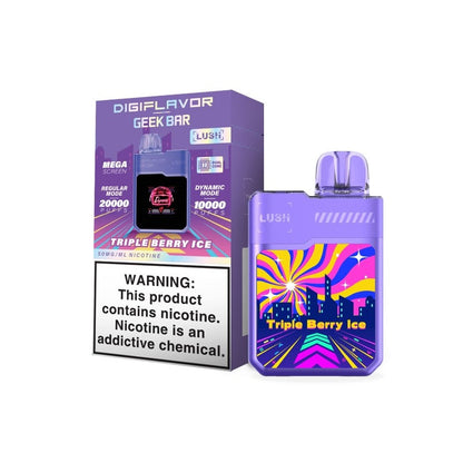 Digiflavor x Geek Bar Lush 20K Disposable Vape (5%, 20ml)