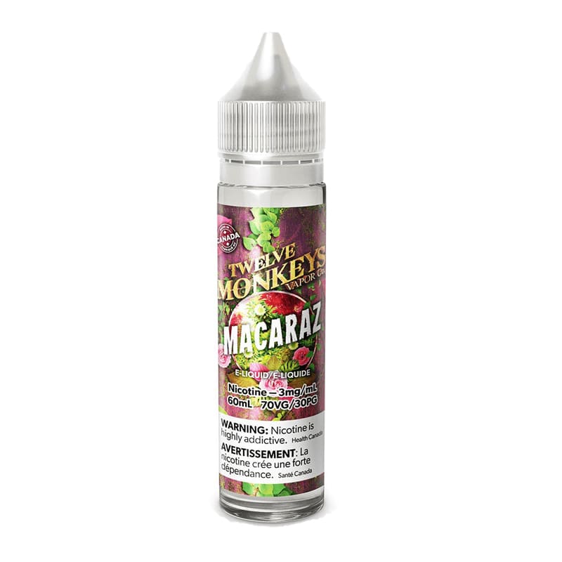 TWELVE MONKEYS Macaraz - E-liquide 50ml/100ml