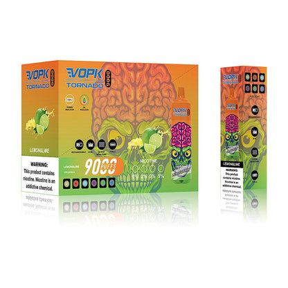 VOPK Tornado 9000 | 9k Puffs Rechargeable Vape | Multiple Flavors