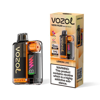 Box of 5 Vozol Vista Plug 10K Vape Kit