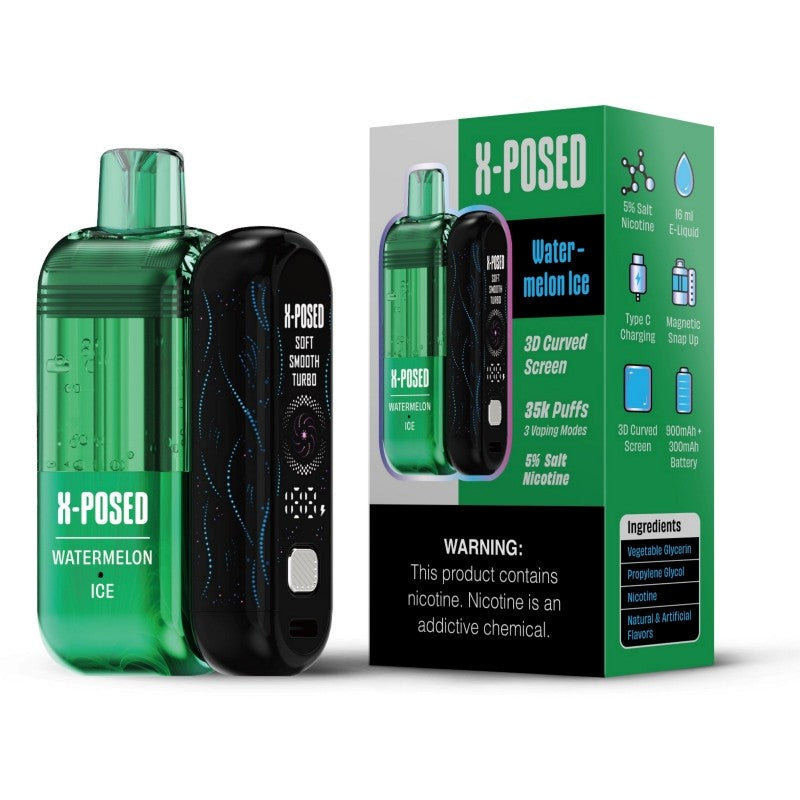 X-Posed 35K Disposable Vape 18ml 5%
